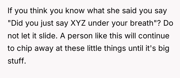If you think you know what she said you say...