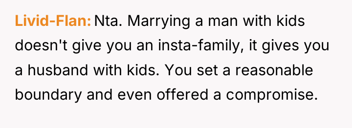 Livid-Flan Nta. Marrying a man with kids doesn't give you...