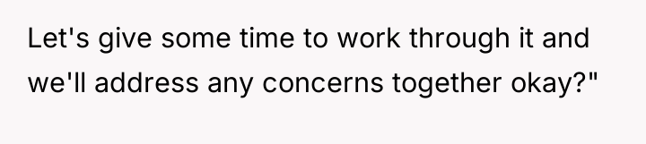 Let's give some time to work through it and we'll...