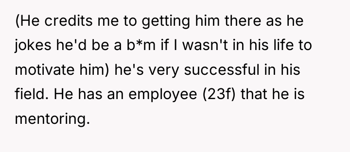 (He credits me to getting him there as he jokes...