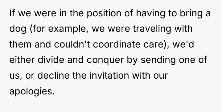 If we were in the position of having to bring...