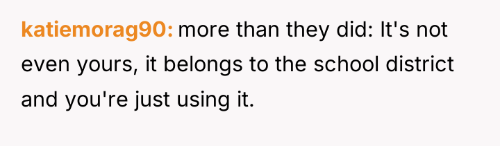 katiemorag90 more than they did: It's not even yours, it...