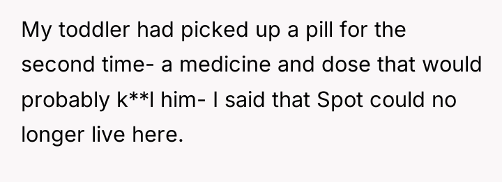 My toddler had picked up a pill for the second...