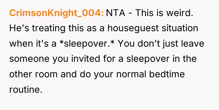 CrimsonKnight_004 NTA - This is weird. He's treating this as...
