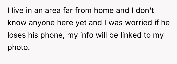 I live in an area far from home and I...