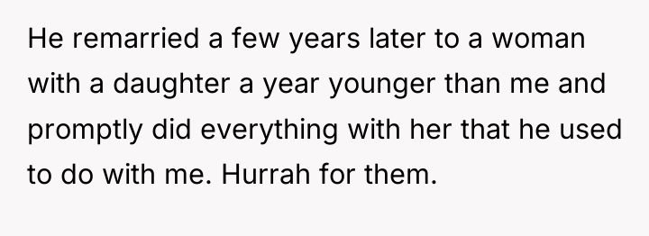 He remarried a few years later to a woman with...