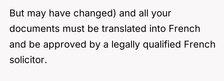 But may have changed) and all your documents must be...