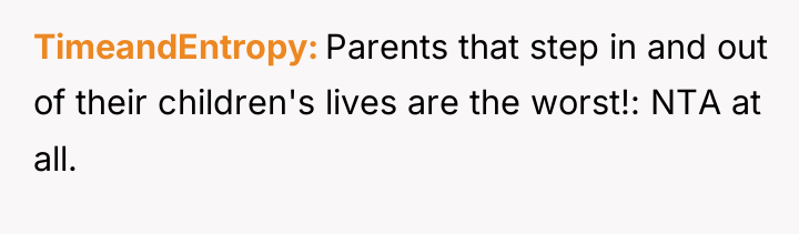 TimeandEntropy Parents that step in and out of their children's...