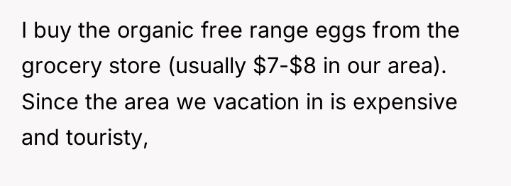 I buy the organic free range eggs from the grocery...