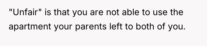 "Unfair" is that you are not able to use the...