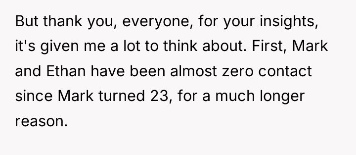 But thank you, everyone, for your insights, it's given me...