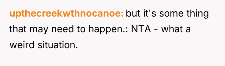 upthecreekwthnocanoe but it's some thing that may need to happen.:...