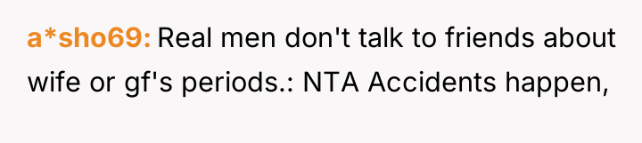 a*sho69 Real men don't talk to friends about wife or...