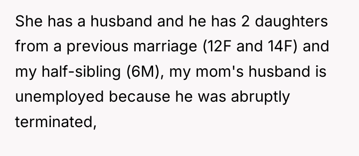 She has a husband and he has 2 daughters from...
