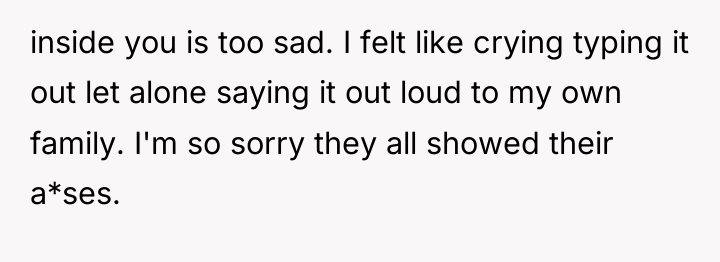 inside you is too sad. I felt like crying typing...