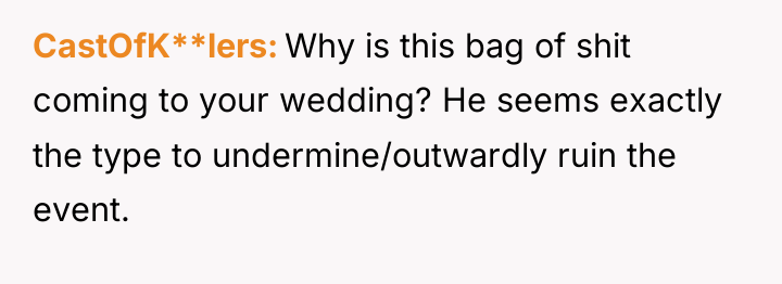 CastOfK**lers Why is this bag of shit coming to your...
