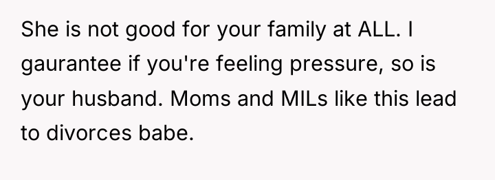 She is not good for your family at ALL. I...