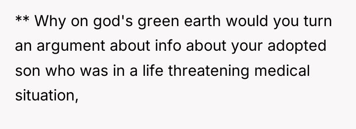 ** Why on god's green earth would you turn an...