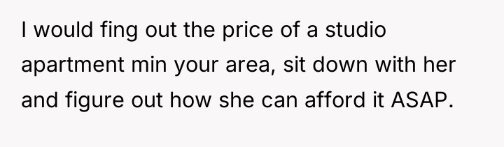 I would fing out the price of a studio apartment...