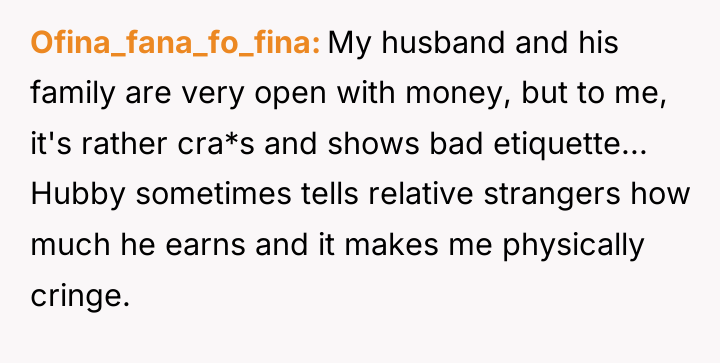 Ofina_fana_fo_fina My husband and his family are very open with...