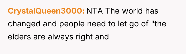 CrystalQueen3000 NTA The world has changed and people need to...