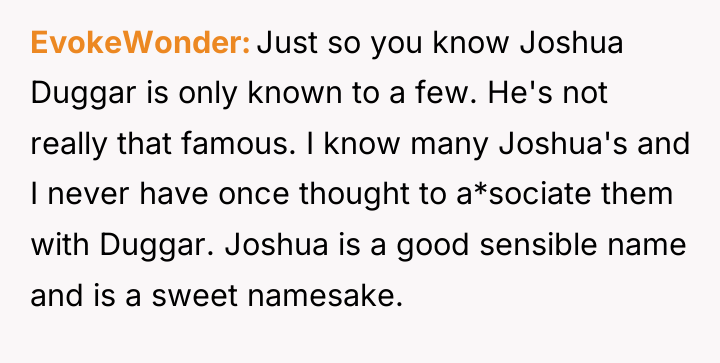 EvokeWonder Just so you know Joshua Duggar is only known...