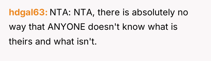 hdgal63 NTA: NTA, there is absolutely no way that ANYONE...