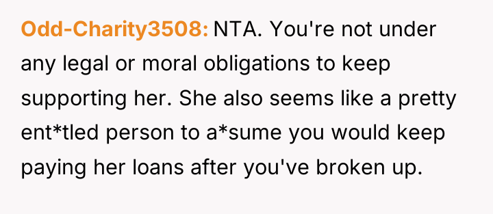 Odd-Charity3508 NTA. You're not under any legal or moral obligations...
