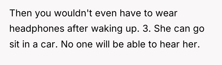 Then you wouldn't even have to wear headphones after waking...