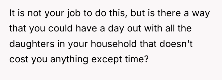 It is not your job to do this, but is...
