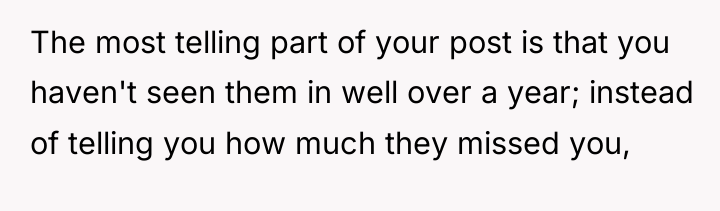 The most telling part of your post is that you...