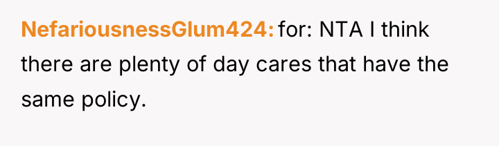 NefariousnessGlum424 for: NTA I think there are plenty of day...