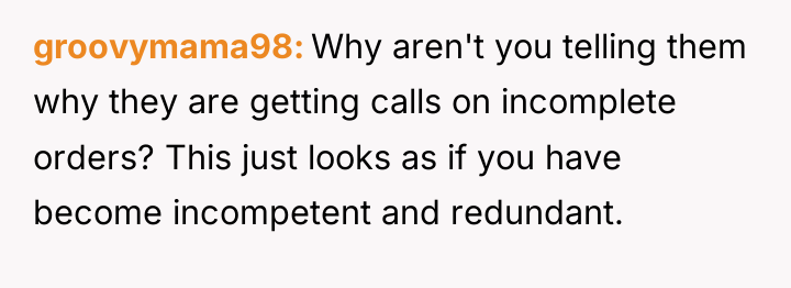 groovymama98 Why aren't you telling them why they are getting...