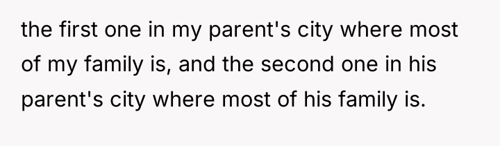 the first one in my parent's city where most of...