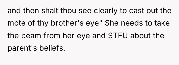 and then shalt thou see clearly to cast out the...