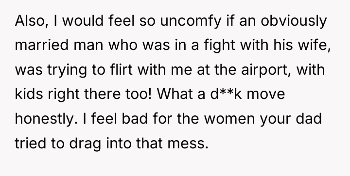 Also, I would feel so uncomfy if an obviously married...