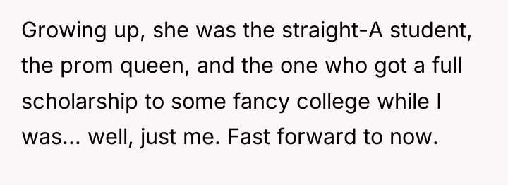 Growing up, she was the straight-A student, the prom queen,...