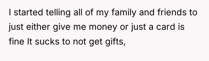 I started telling all of my family and friends to...