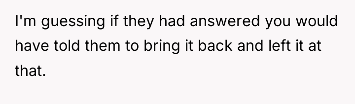 I'm guessing if they had answered you would have told...