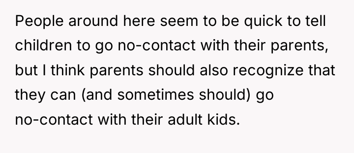 People around here seem to be quick to tell children...