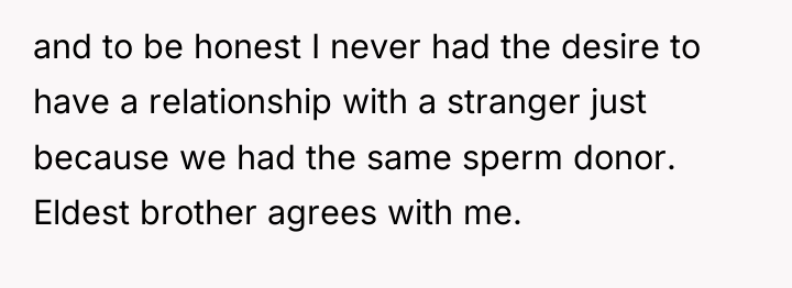 and to be honest I never had the desire to...