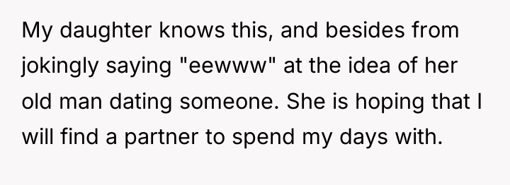 My daughter knows this, and besides from jokingly saying "eewww"...