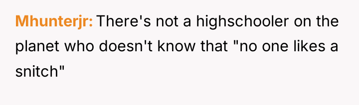Mhunterjr There's not a highschooler on the planet who doesn't...