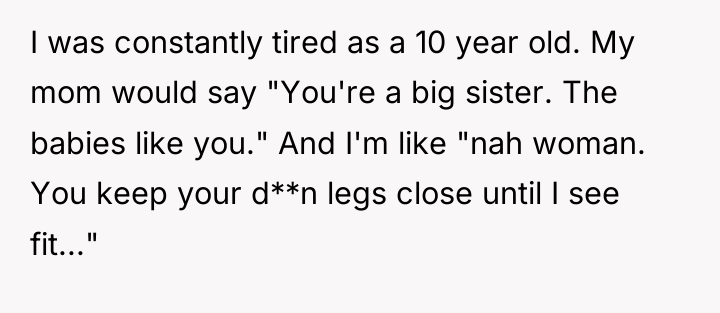 I was constantly tired as a 10 year old. My...