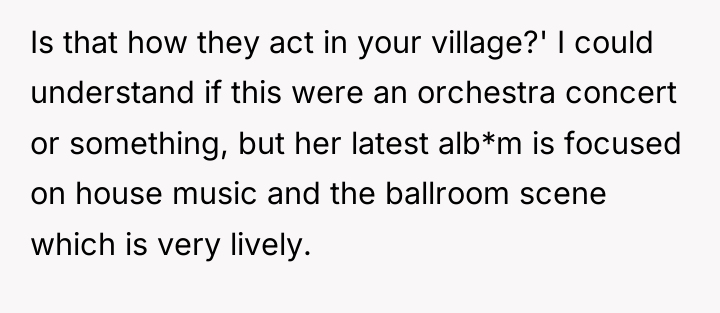 Is that how they act in your village?' I could...