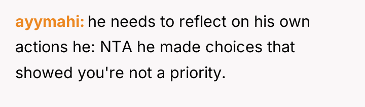 ayymahi he needs to reflect on his own actions he:...