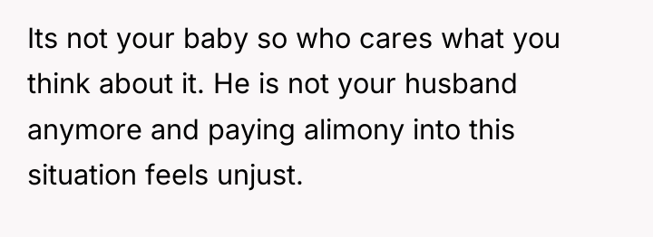 Its not your baby so who cares what you think...