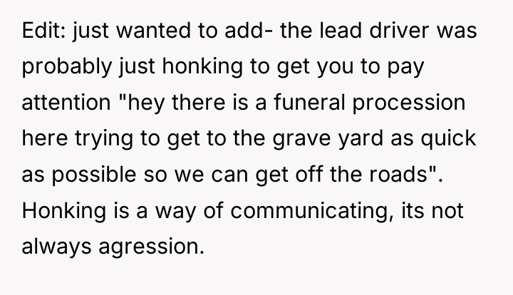 Edit: just wanted to add- the lead driver was probably...