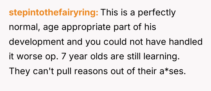 stepintothefairyring This is a perfectly normal, age appropriate part of...