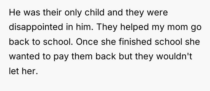 He was their only child and they were disappointed in...